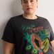 Straight-Fit Crew-Neck T-Shirt with Embroidered Front