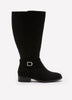 Extra Wide Width, Faux-Suede Tall Riding Boot