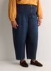 Classic-Fit High-Rise Barrel Jeans - d/C jeans
