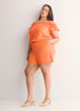 Stretch Knit Pull-On Short