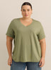 Responsible, Boyfriend-Fit Tee with Slits