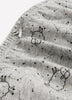 Heather Grey Sheep-Print Cotton Full Brief - tiVOGLIO
