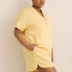 Responsible, Lightweight Beige Tulip-Hem Bermuda Short - Active Zone