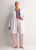 Lilac Heather Hooded French Terry Robe - tiVOGLIO