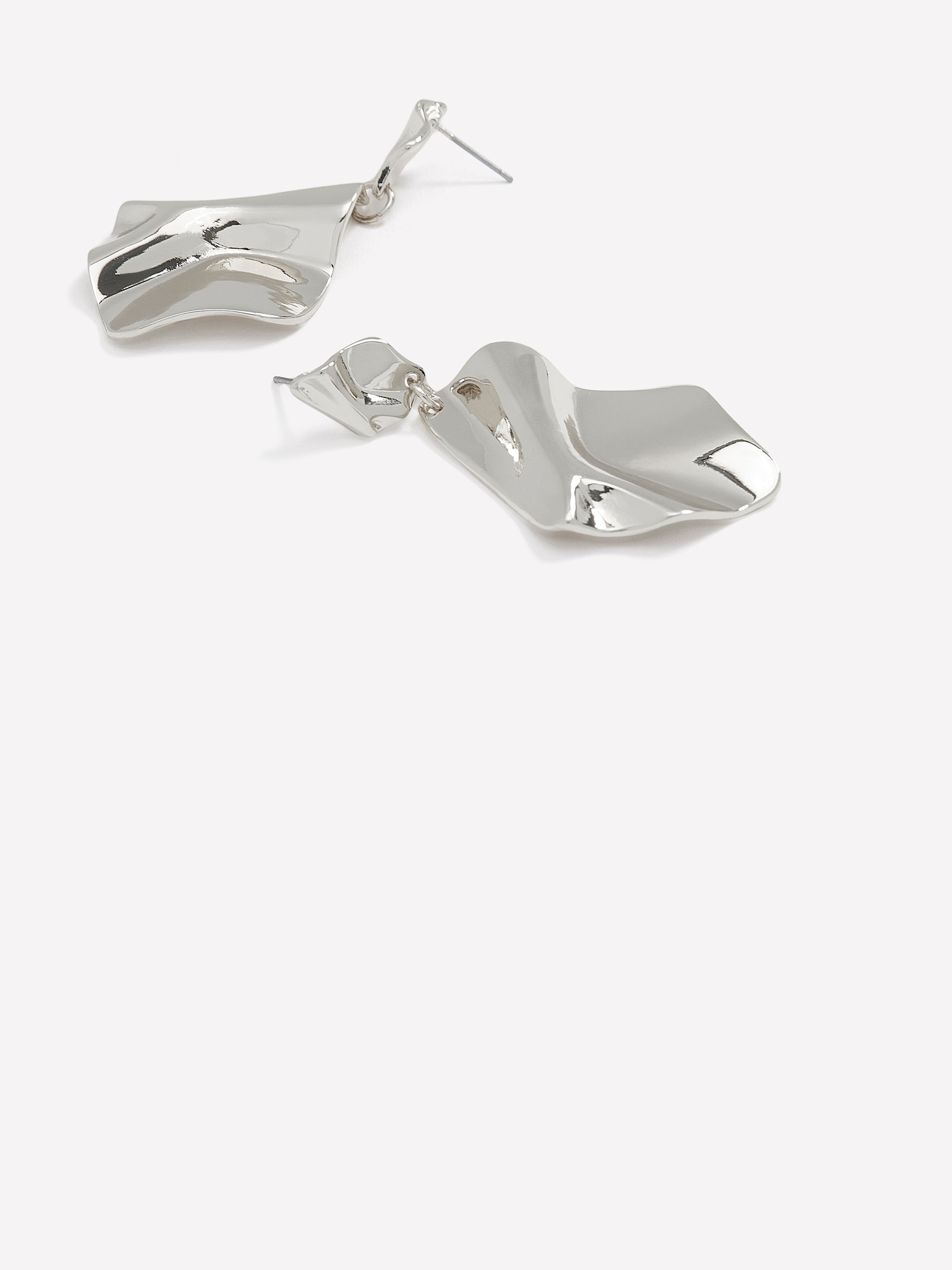 Boucles d'oreilles à pendentifs martelés