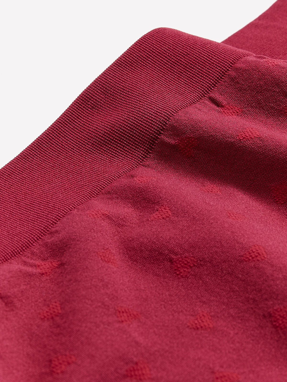 Red Heart-Print Seamless High-Cut Brief - tiVOGLIO