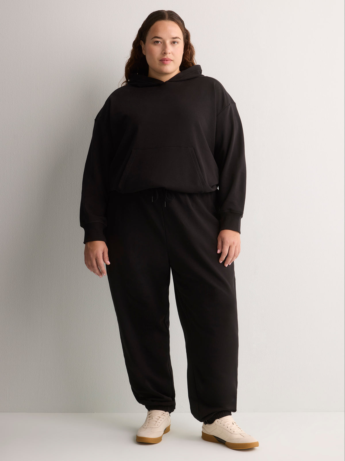 Compact French Terry Hooded Sweatshirt - Active Zone