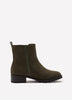 Extra Wide Width, Faux Suede Chelsea Bootie