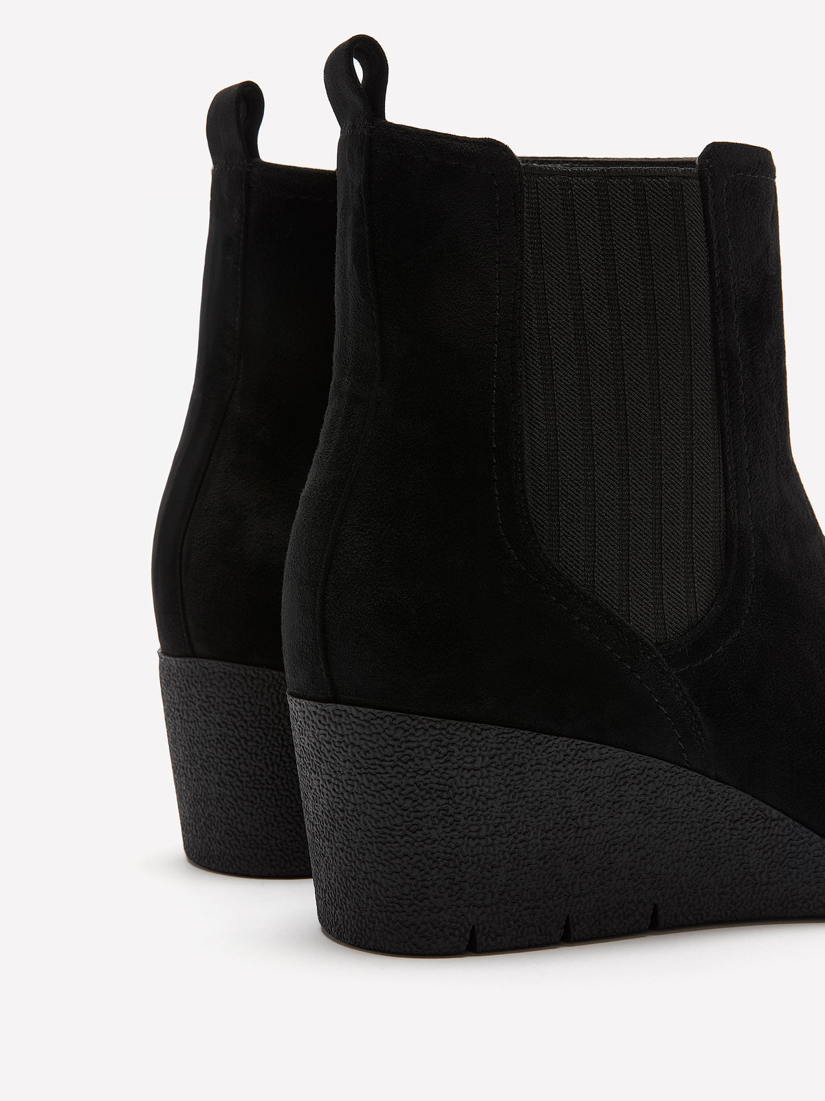 Extra Wide Width, Chelsea Microsuede Wedge Bootie
