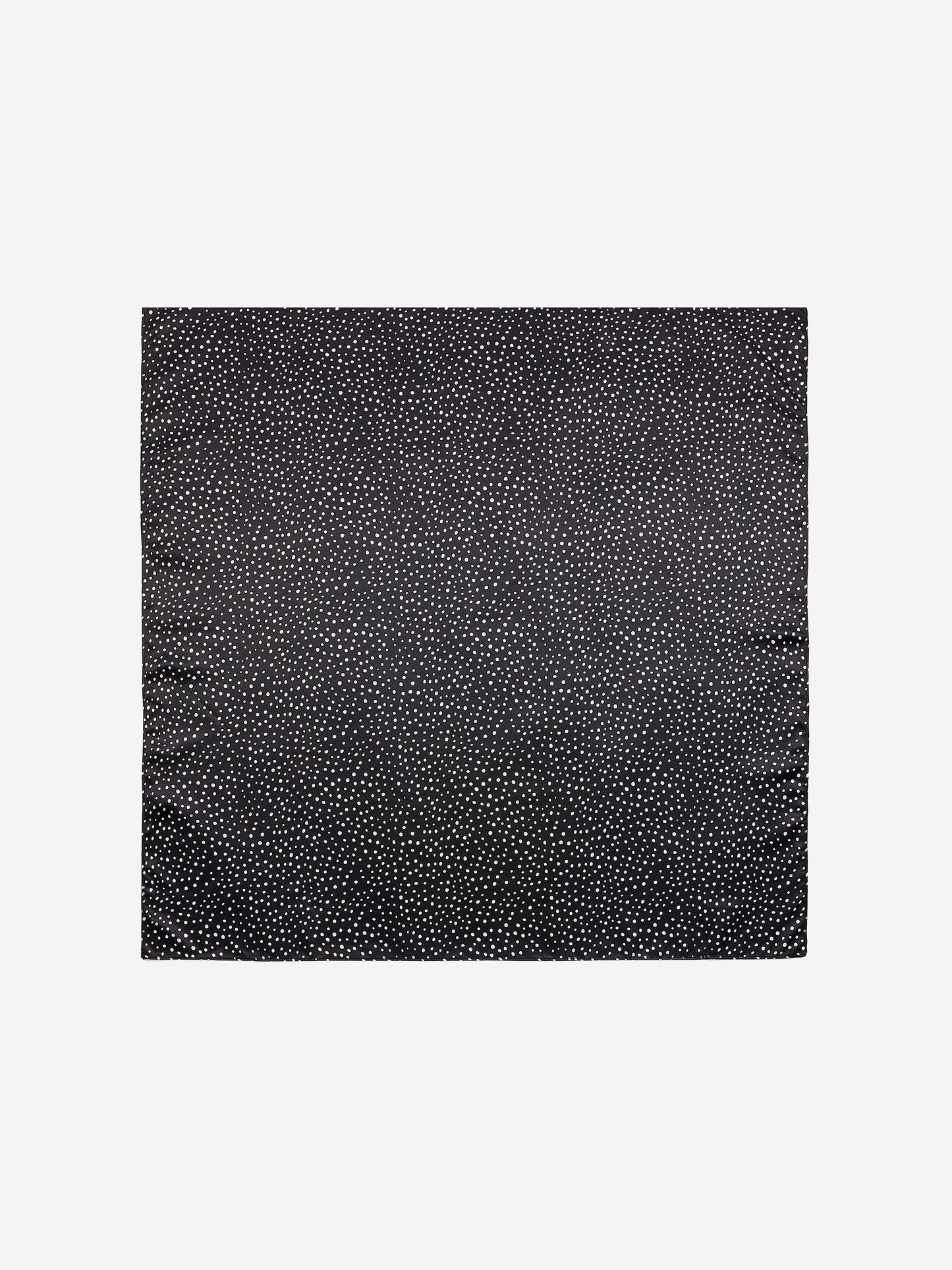 Silk-Like Neck Scarf with Print
