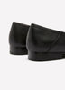 Extra Wide Width, Black Leather Loafer