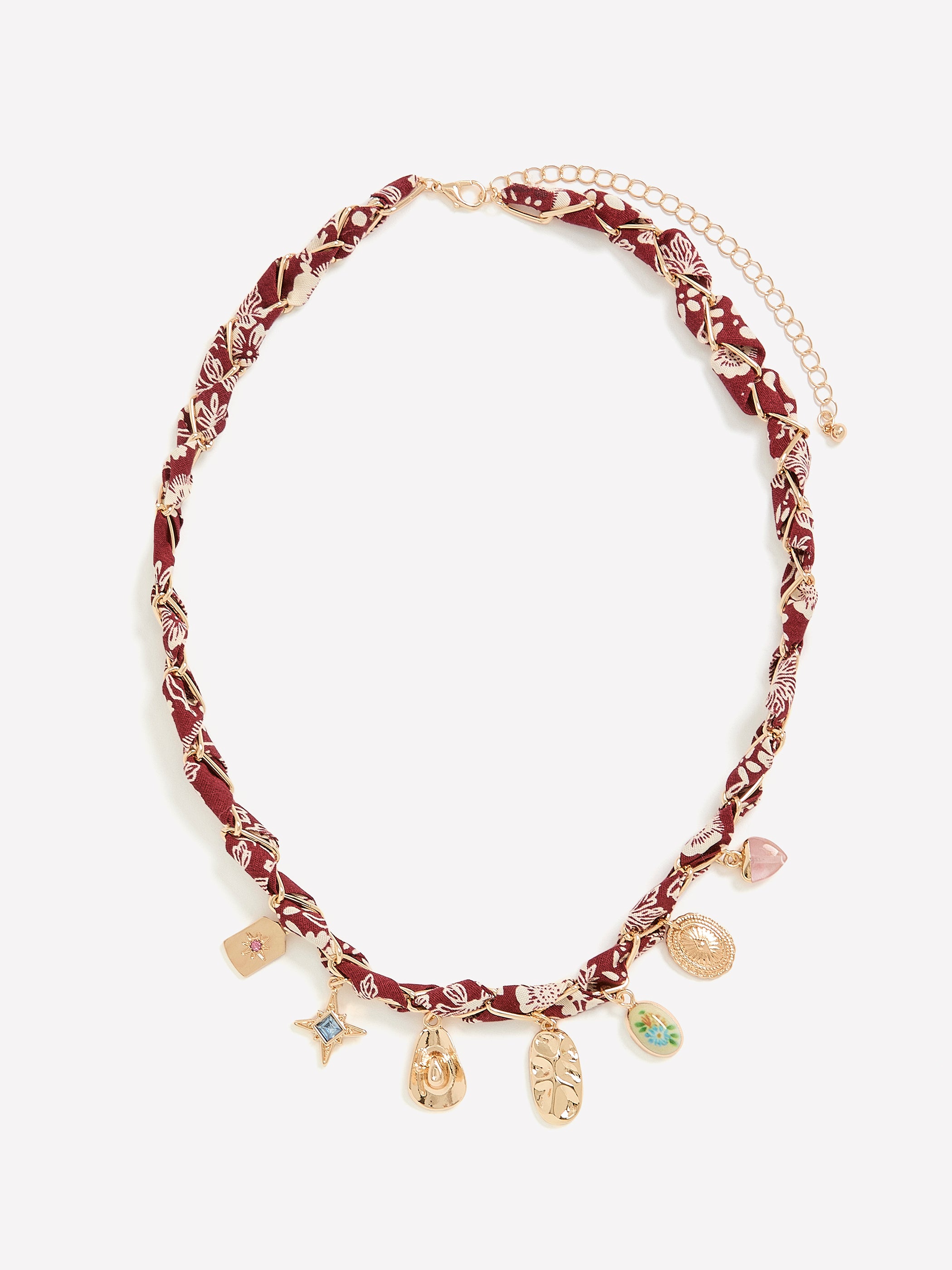 Short Multi-Charm Western Necklace