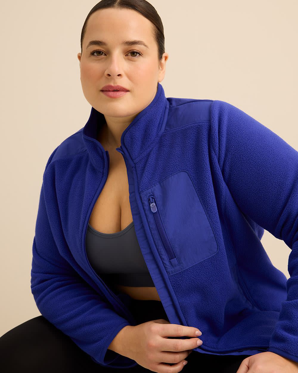 Veste polaire à col montant - Active Zone