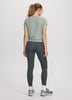 Short-Sleeve Crew-Neck T-Shirt with Twisted Detail - Hyba