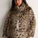 Cheetah Faux-Fur Jacket