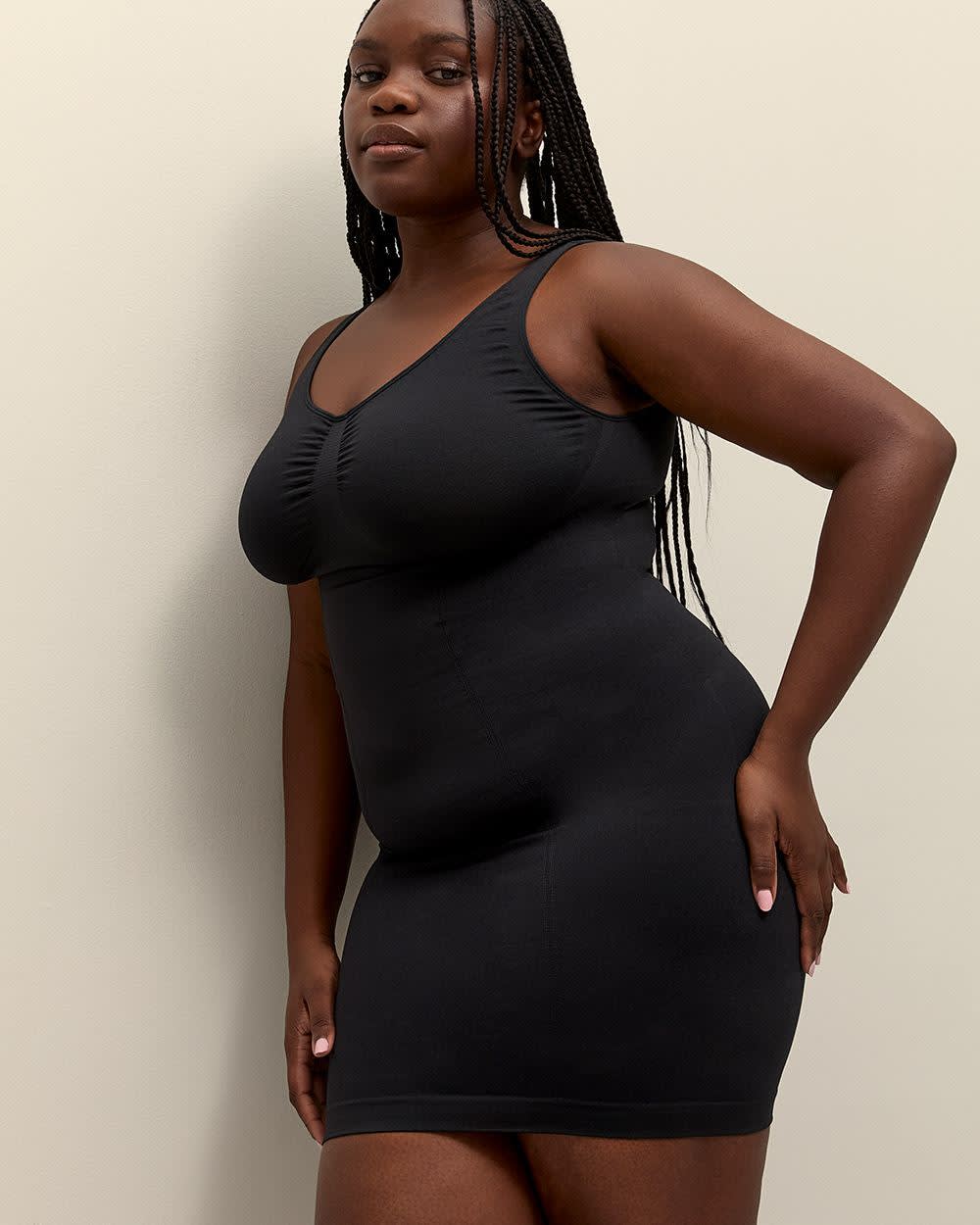 Robe sous-vêtement avec contrôle de silhouette intégré - tiVOGLIO