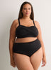 Bandeau Bikini Top with Twisted Front