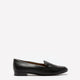 Flâneur Dahlia en faux cuir noir, pied large - Naturalizer