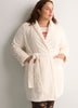 Belted Waffle Plush Robe - tiVOGLIO