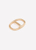 Metallic Scarf Ring
