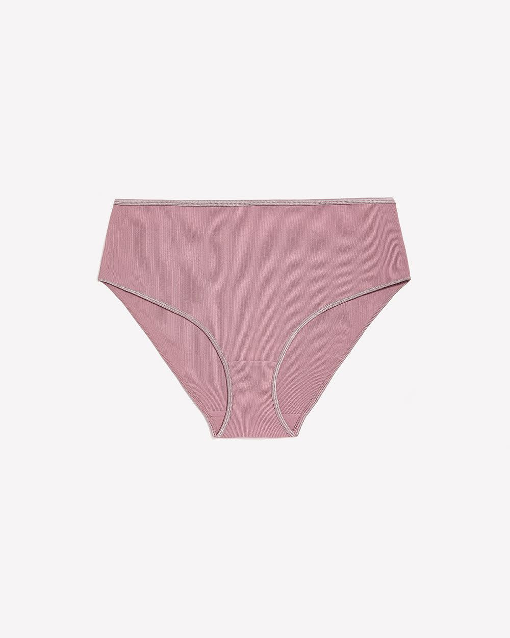 Culotte échancrée côtelée unie - ti Voglio