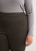 Mixed Brown Bootcut Pull-On Knit Pant, Essential Pant