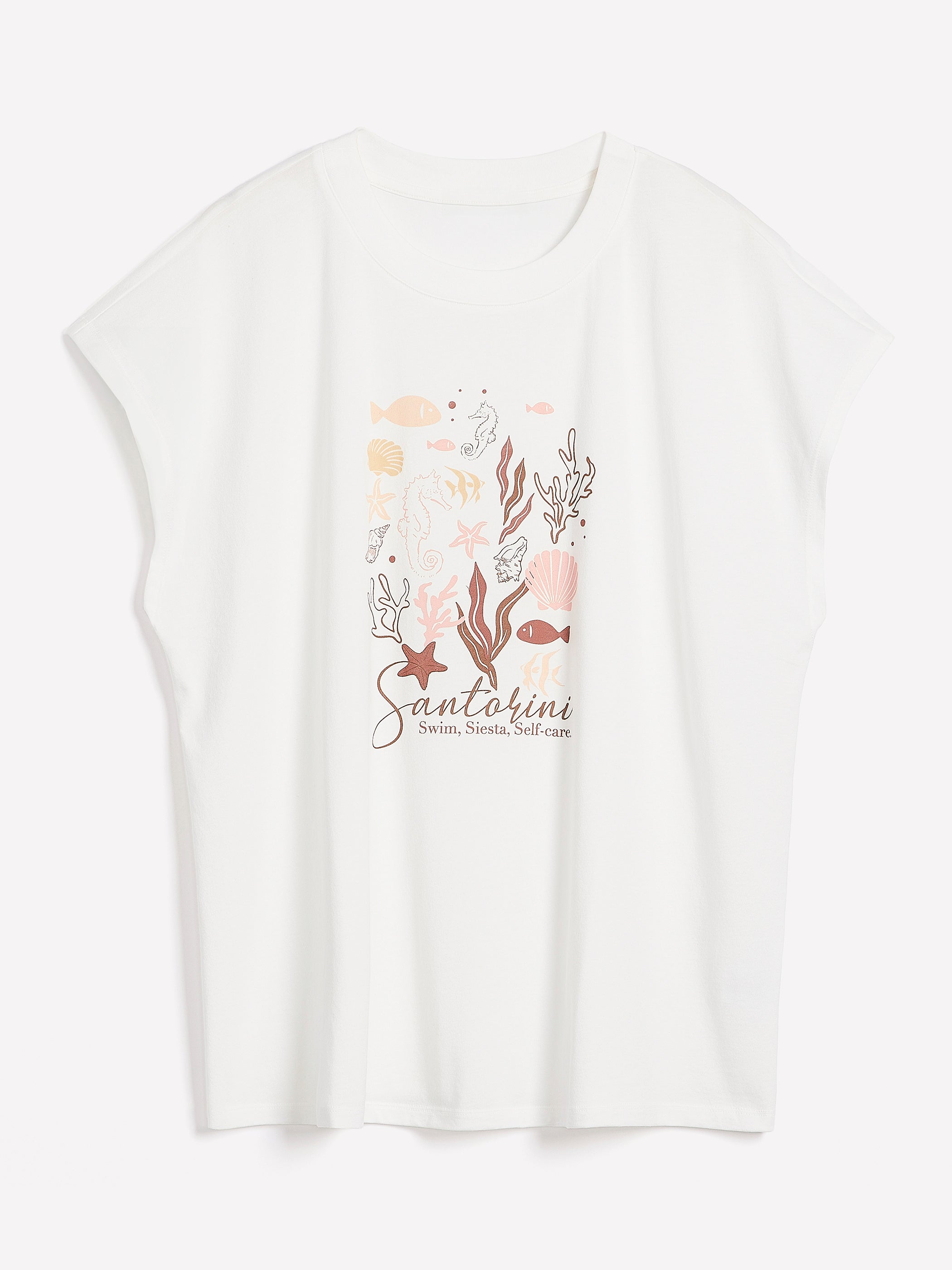 Extended-Sleeve Crewneck Knit Top