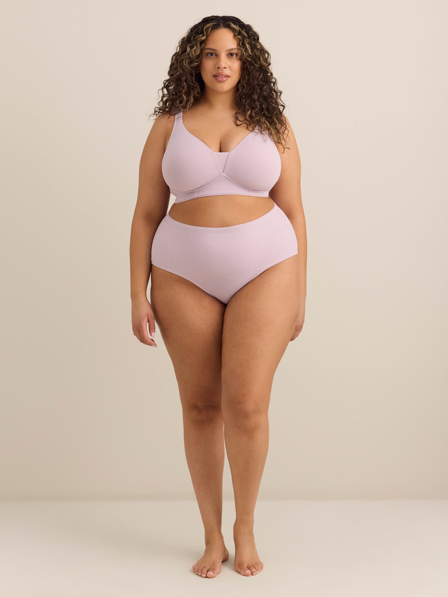 Wireless Padded T-Shirt Bra with Pointelle - ti Voglio