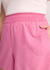 Linen Blend Pull-On Short