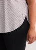 Go Dri Swift Striped Tunic Tee - Skechers