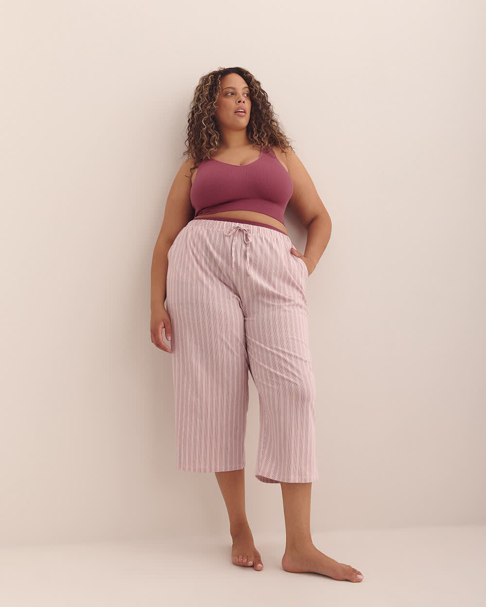 Reversible Seamless Ribbed Knit Bralette - ti Voglio