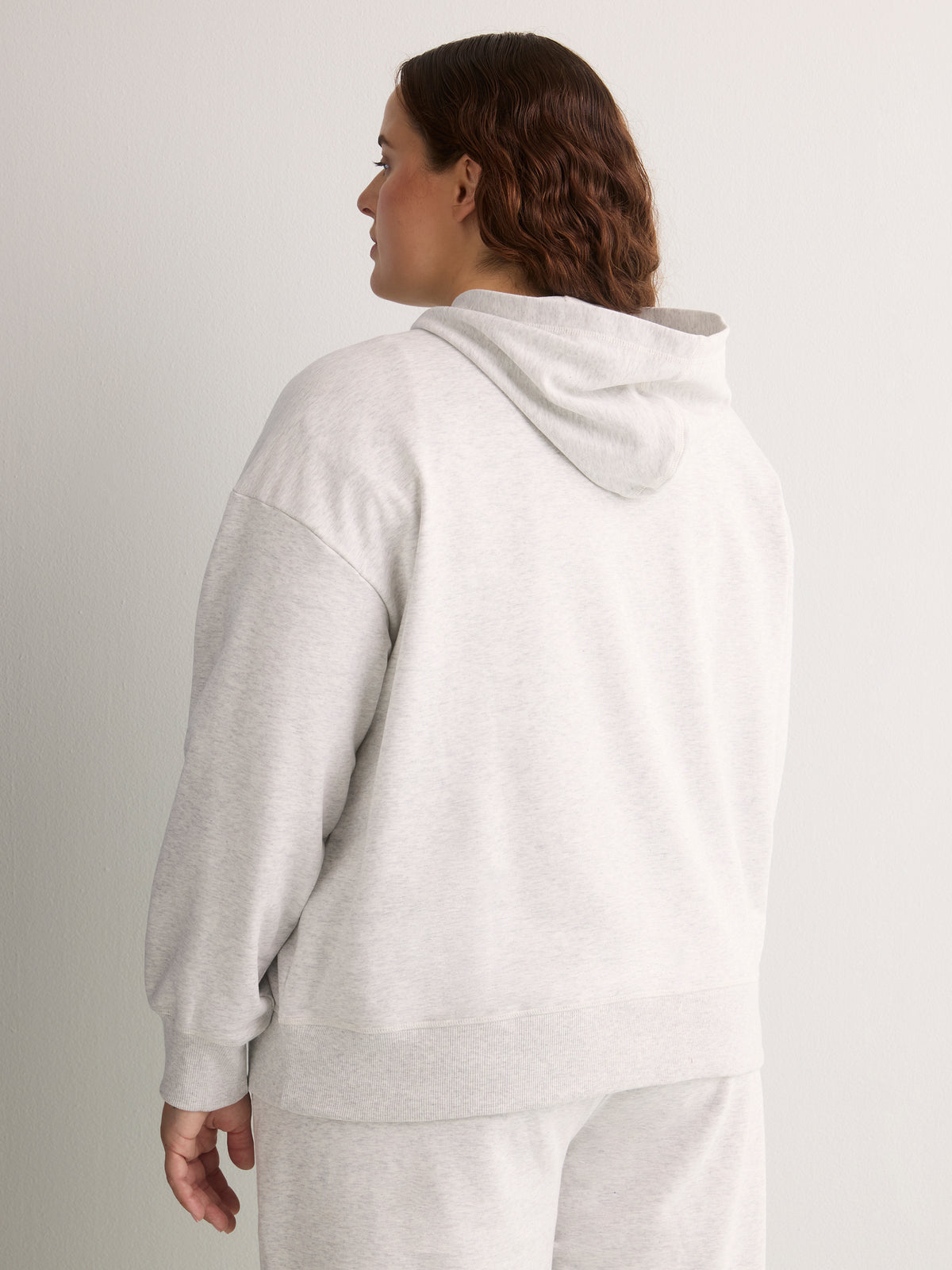 Compact French Terry Hooded Sweatshirt - Active Zone