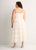 Sleeveless V-Neck Lace Maxi Dress - Addition Elle
