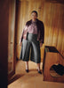 Pintuck Pull-On Crop Culotte Pant