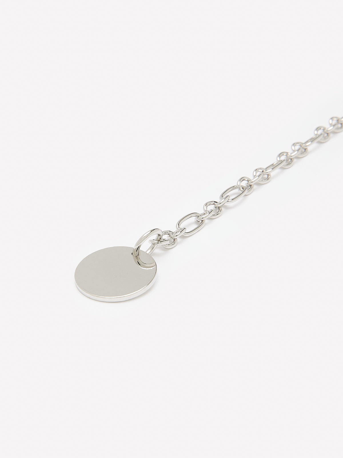 Silver Chain Belt with Star Charms