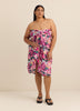 Printed Pareo With Tassels Details