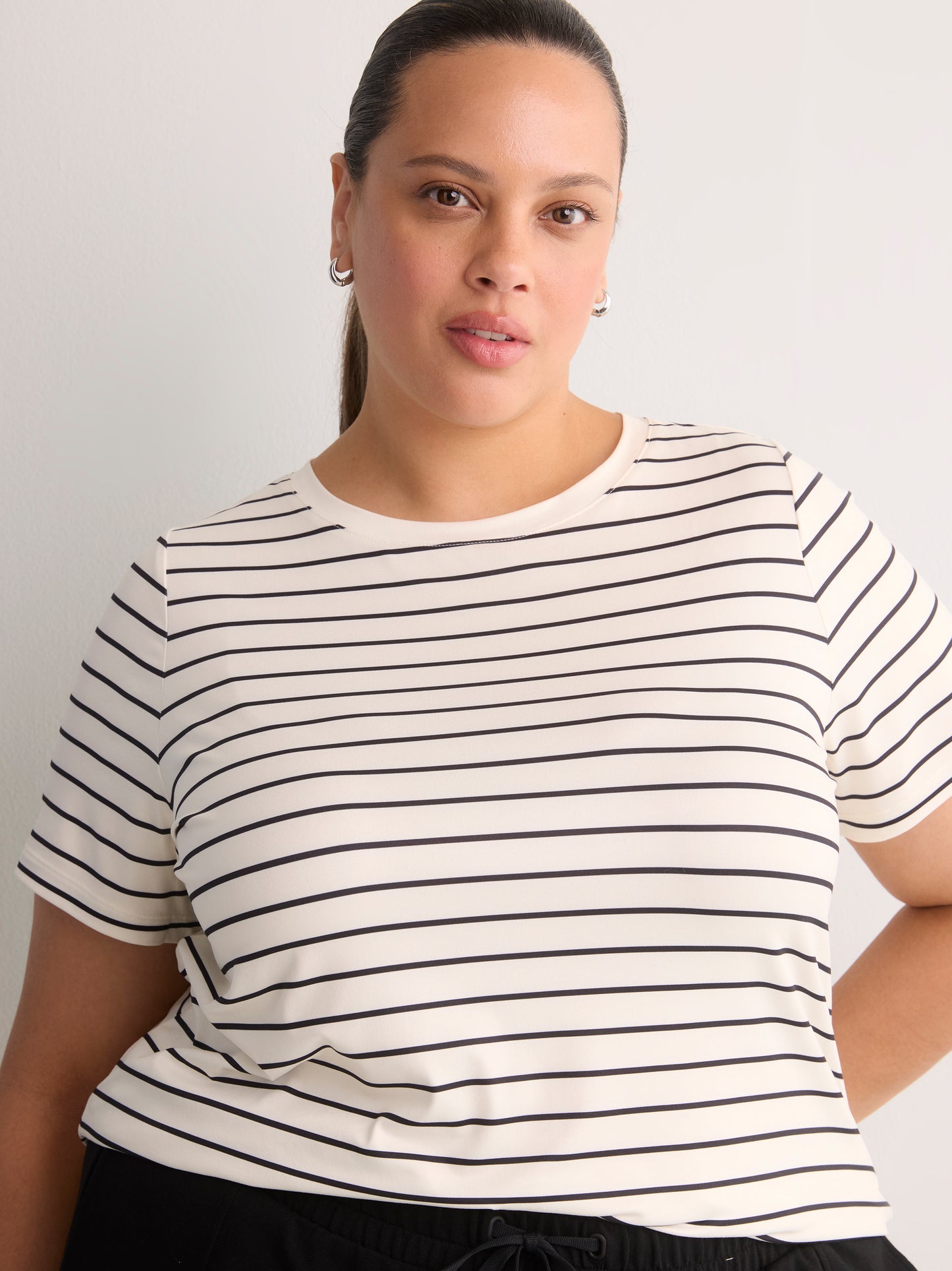 Responsible, Striped Short-Sleeve T-Shirt - Active Zone