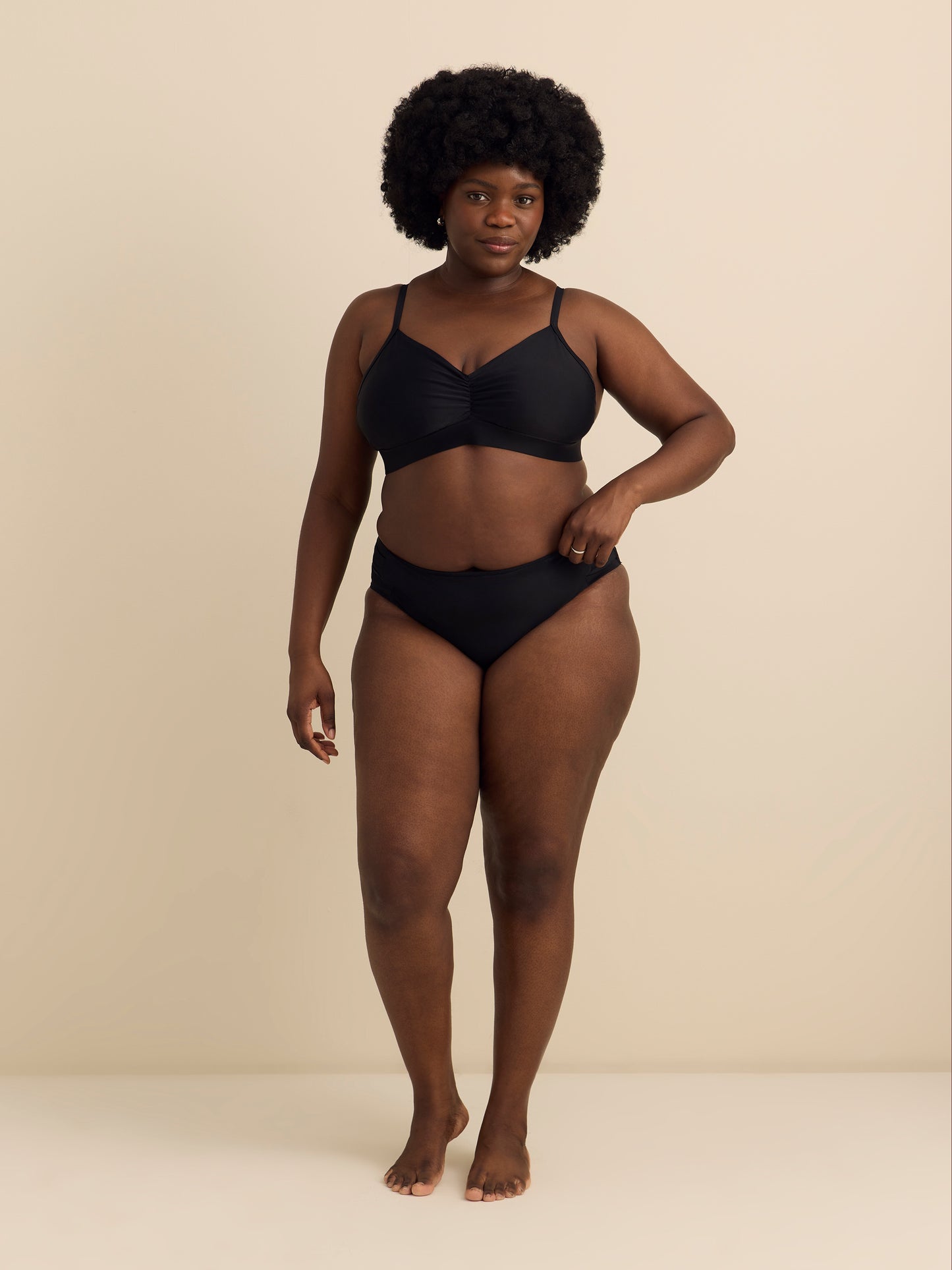 Culotte de maillot taille haute Retro - Body Glove