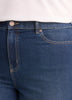 Curvy-Fit Mid-Rise Wide-Leg Jean - d/C jeans