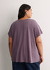 Slight Swing Top with Embroidered Yoke