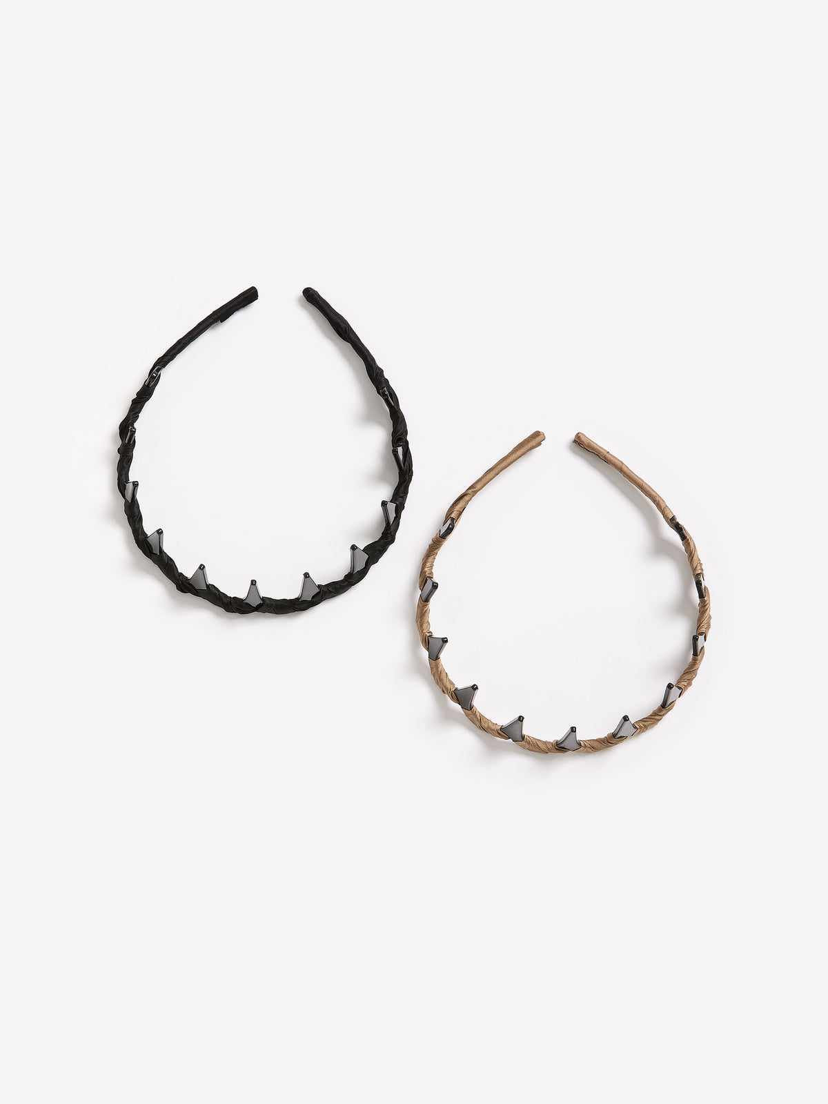 Plastic Hair Headbands, Set of 2