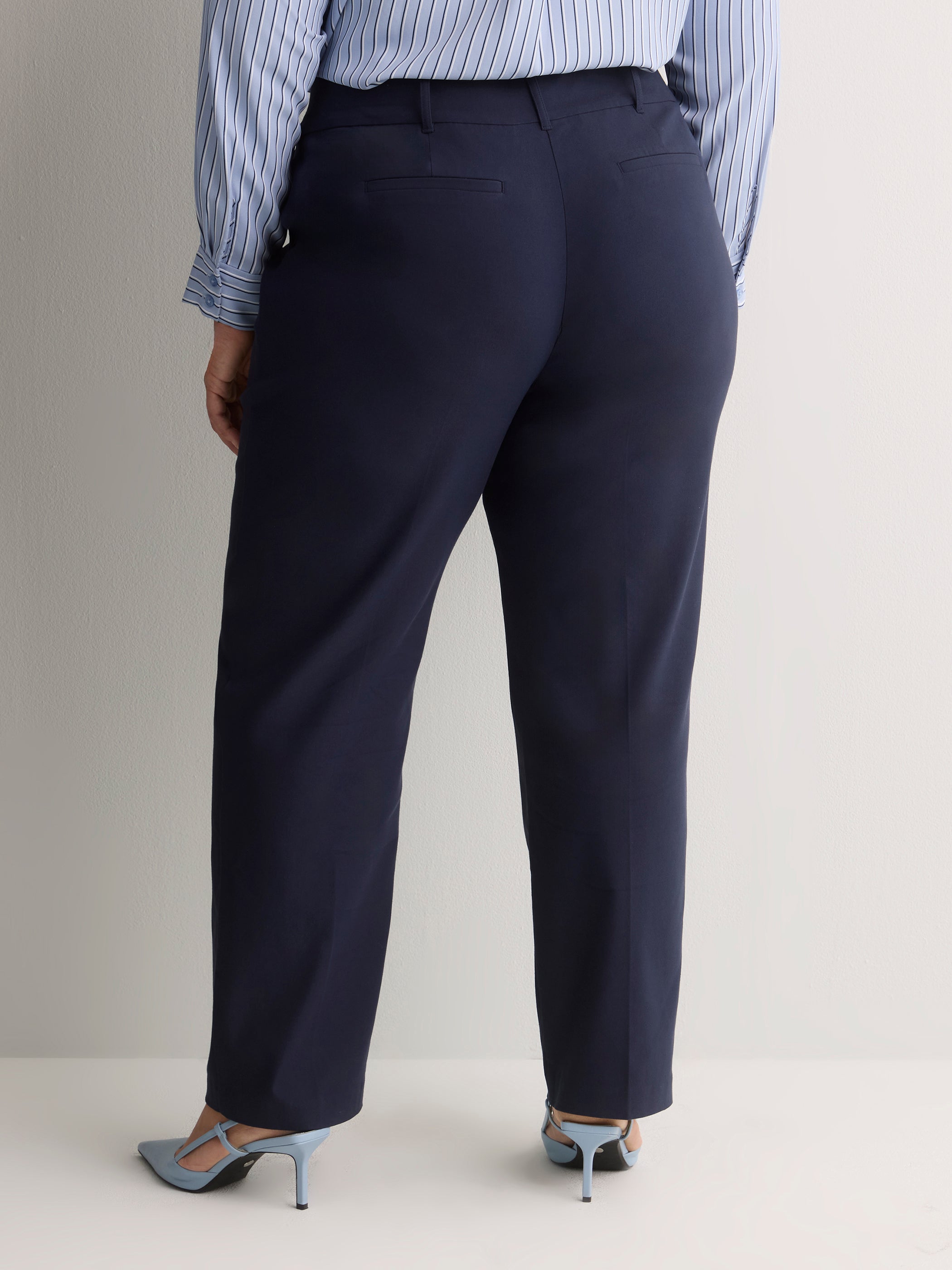 Responsible, Navy Savvy-Fit Straight-Leg Pant - PENN. Essentials