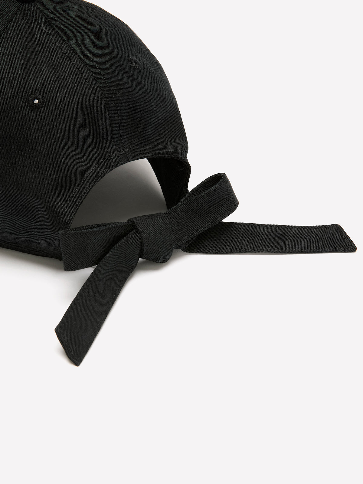 Yankees Cotton Cap with Back Bow Detail