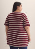 Boyfriend-Fit V-Neck T-Shirt - PENN. Essentials