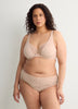 Unlined Underwire Bra with Mesh - Déesse Collection