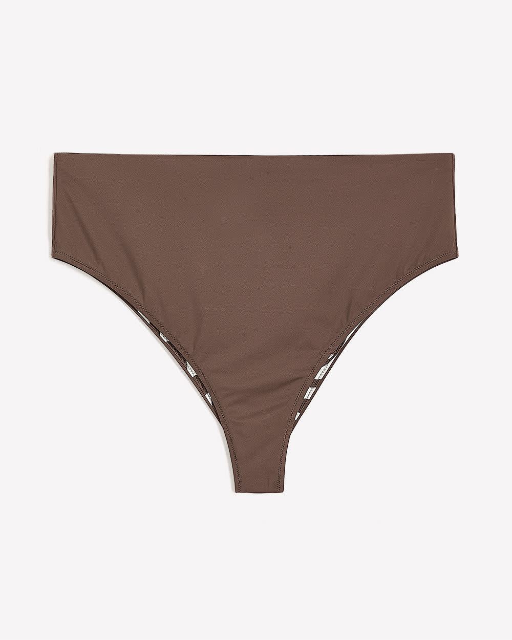 High-Rise Reversible Cheeky Swim Bottom