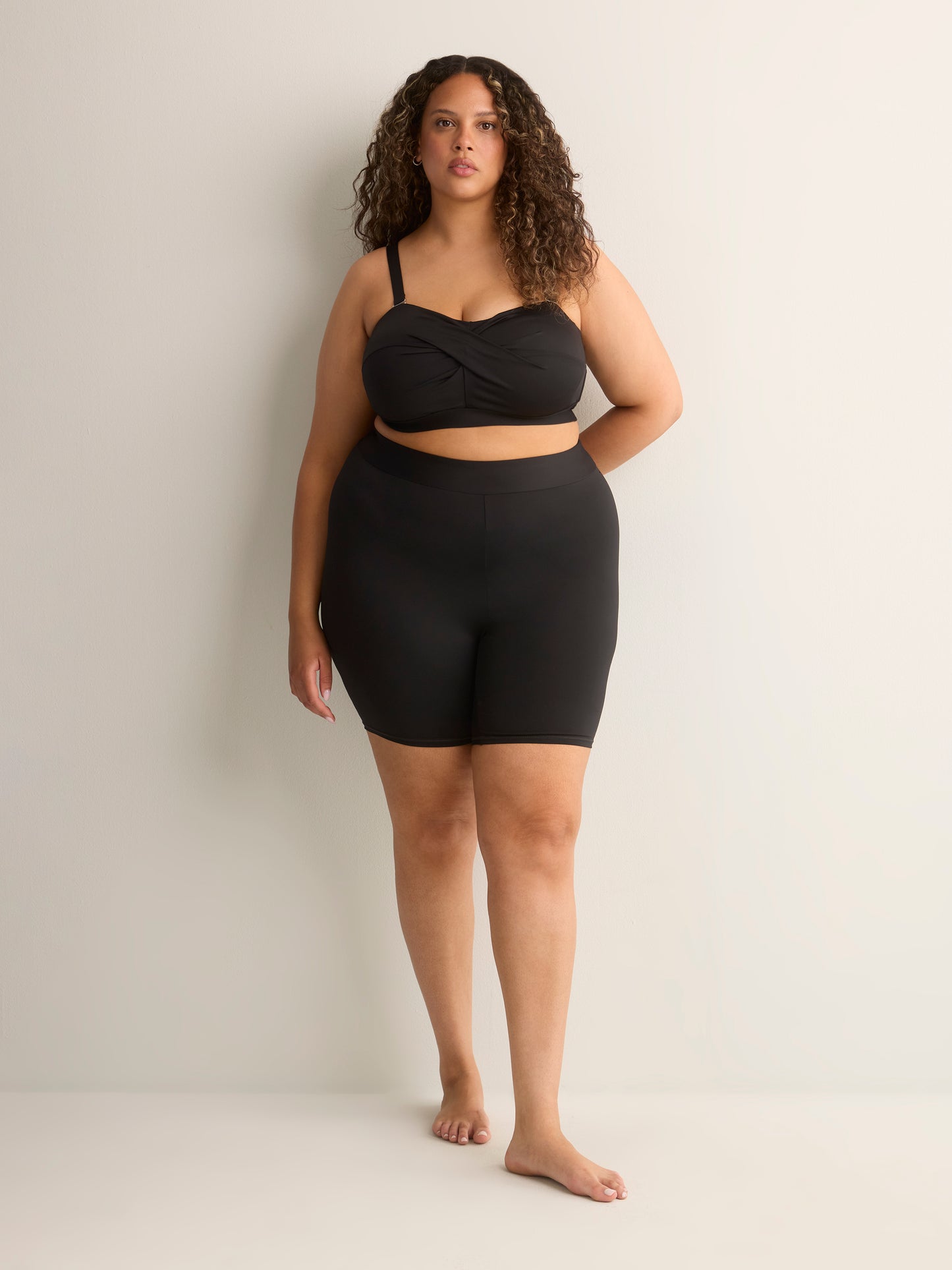 Long Basic Swim Shorts