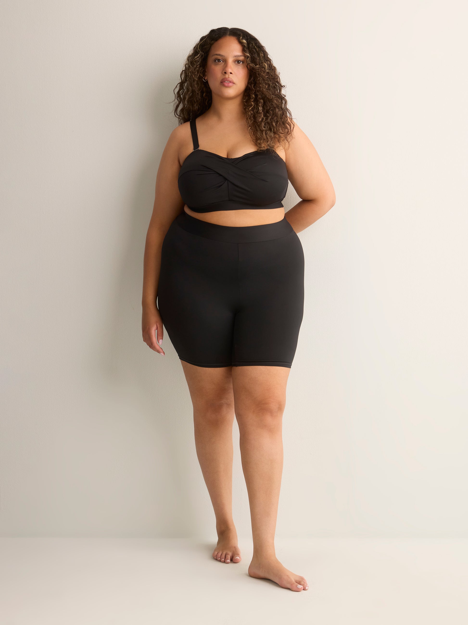 Long Basic Swim Shorts