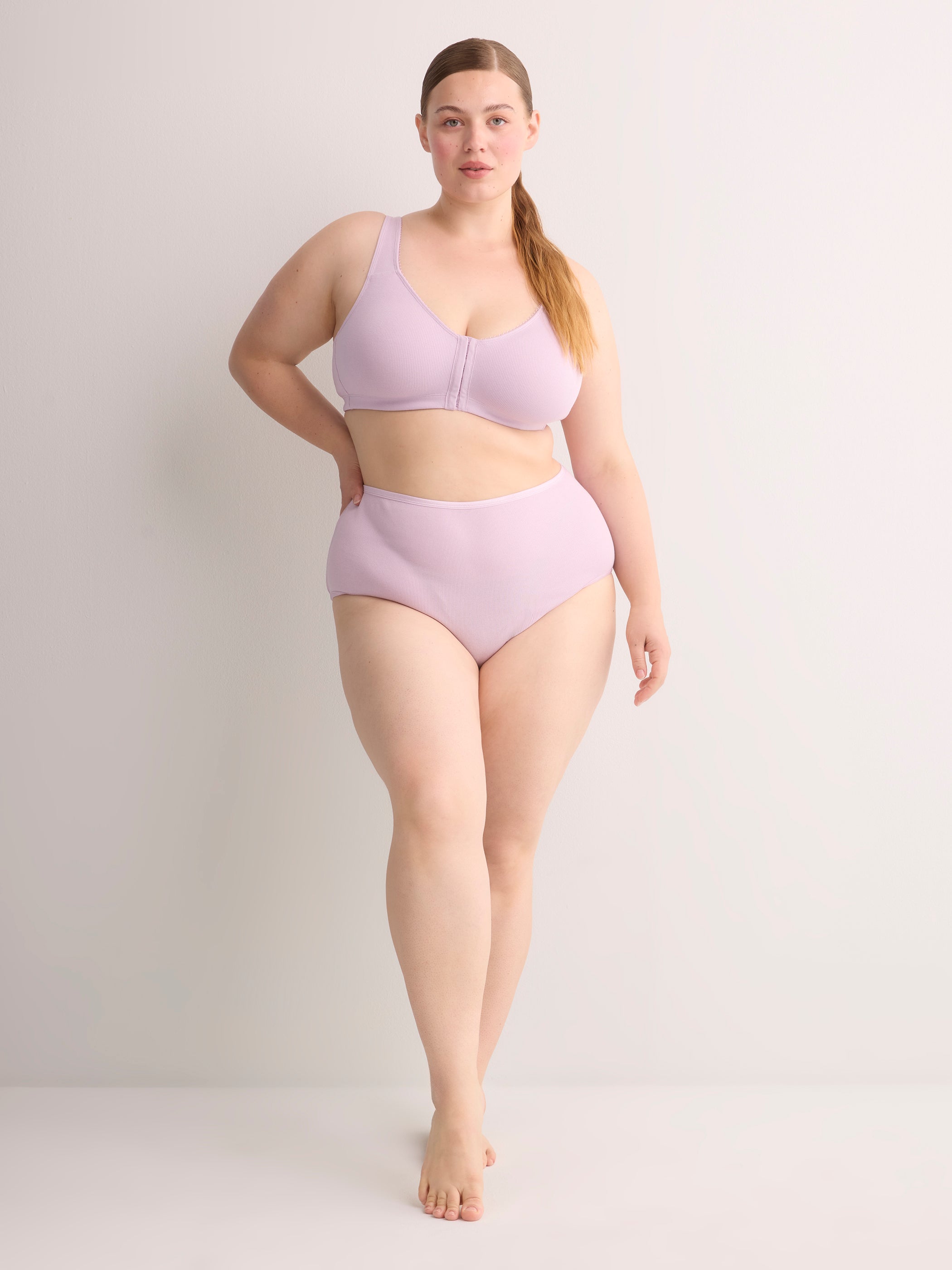 Ribbed Knit Full Brief - ti Voglio