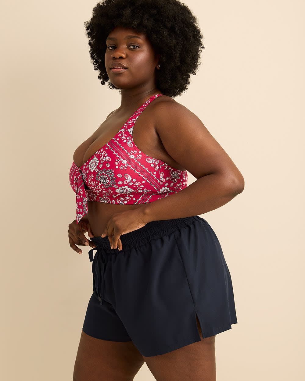 Short de bain extensible